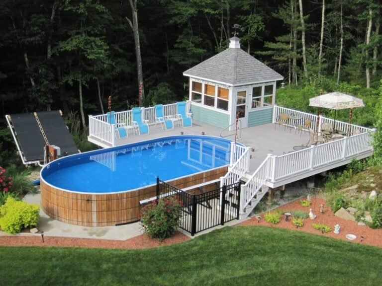 Above Ground Pool Made By Best California Pool Builder