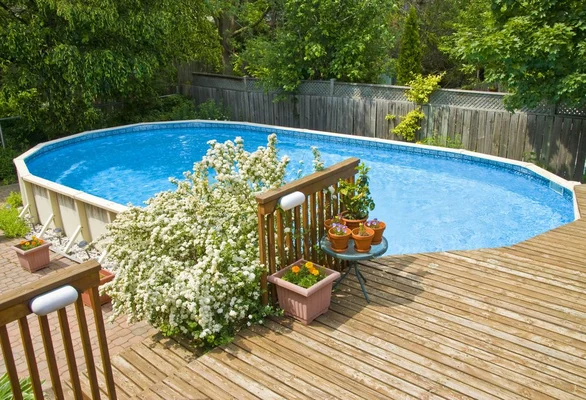 Above Ground Swimming Installed By Best California Pool Builder